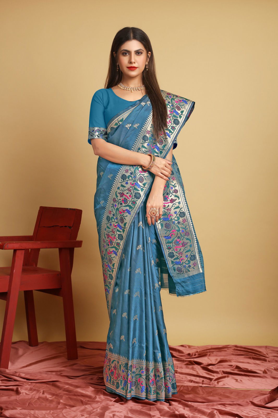 Munnar paithani Soft Silk Designer Sarees Catalog